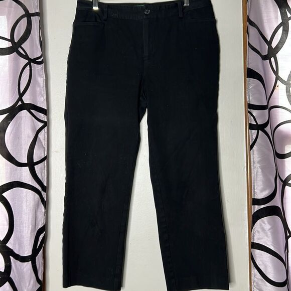 Lauren Ralph Lauren Catlin casual pants size 10 petite - Picture 7 of 12